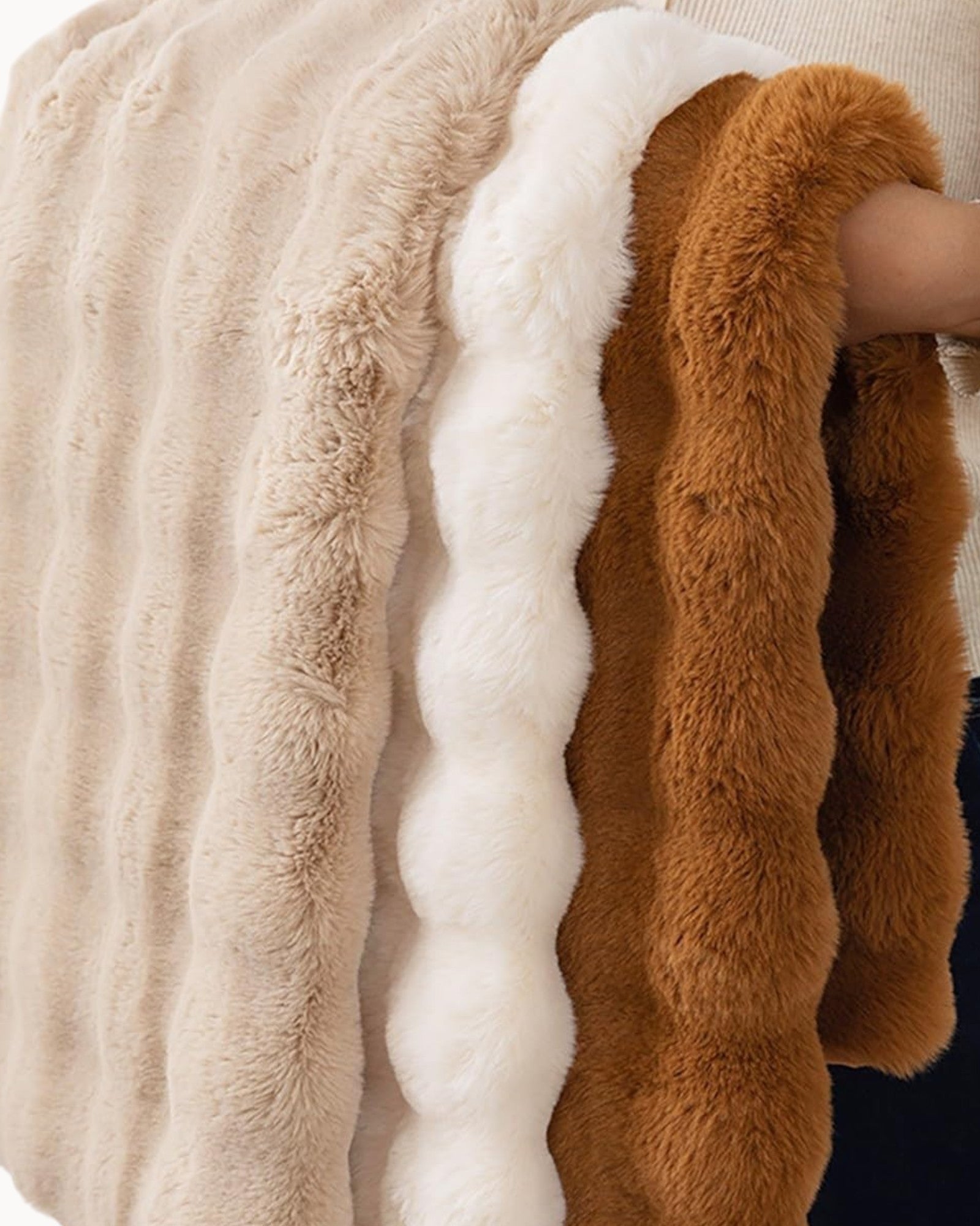 Manta de Franela Cuadros – Suave, Acogedora y Ecológica-Blanket-Nisero Deco