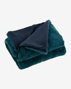 Manta de Fleece Verdeazulada – Suave Manta de Peluche