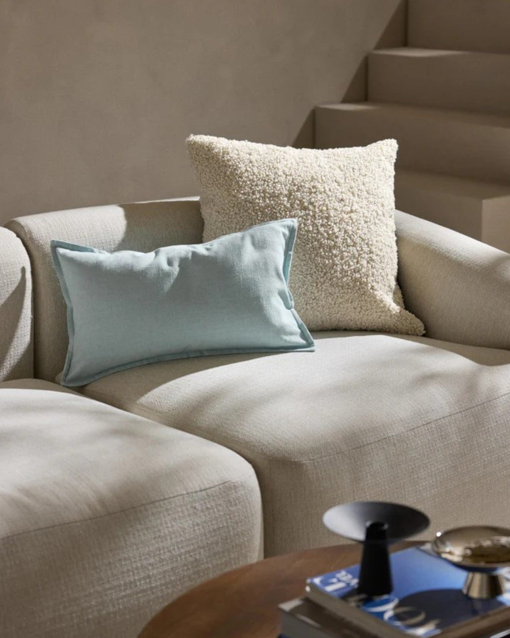 Funda de Cojín Teddy – Suavidad y Confort Esponjoso-Cushion Cover-Nisero Deco