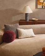 Funda de Cojín Teddy – Suavidad y Confort Esponjoso-Cushion Cover-Nisero Deco