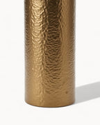 Lámpara Dorada de Aluminio – Sofisticado Farol  Uso Interior y Exterior