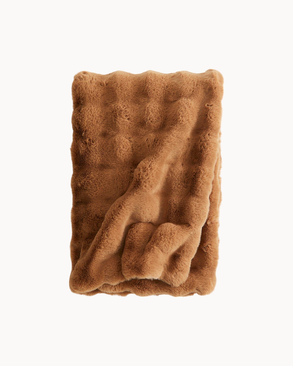 Manta de Franela Cuadros – Suave, Acogedora y Ecológica-Blanket-Marrón-Nisero Deco