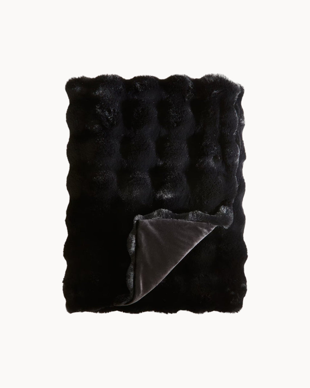 Manta de Franela Cuadros – Suave, Acogedora y Ecológica-Blanket-Negro-Nisero Deco